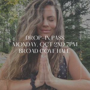 DROP IN PASS FOR MONDAY OCT 2ND