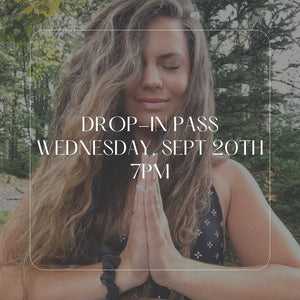 DROP IN PASS FOR WEDNESDAY SEPT 20TH